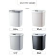 thumbnail image 4 of 16L/4Gal Touch-free Trash Cans Automatic Garbage Can Infrared Motion Sensor with Lid for Kitchen Bathroom Office Bedroom, 4 of 8