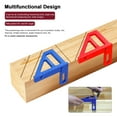 thumbnail image 3 of Aluminum Alloy Multi Angle Measuring Ruler Woodworking Square Protractor 45° 90° Miter Triangle-Ruler Utility Scribing Gauge Multifunctional Layout Measuring Tool for Engineer, 3 of 8