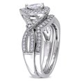 thumbnail image 3 of Everly Women's Diamond 14k White Gold Bridal Set, 3 of 7