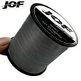 thumbnail image 1 of Ligne de Pêche Tressée PE4 Extérieure 100M Multifilament Résistante à l'Usure 10 Couleurs Lignes de Spinning Carpe Réservoir Étang 10-80 Livres Gris 0.50MM-80LB, 1 of 6
