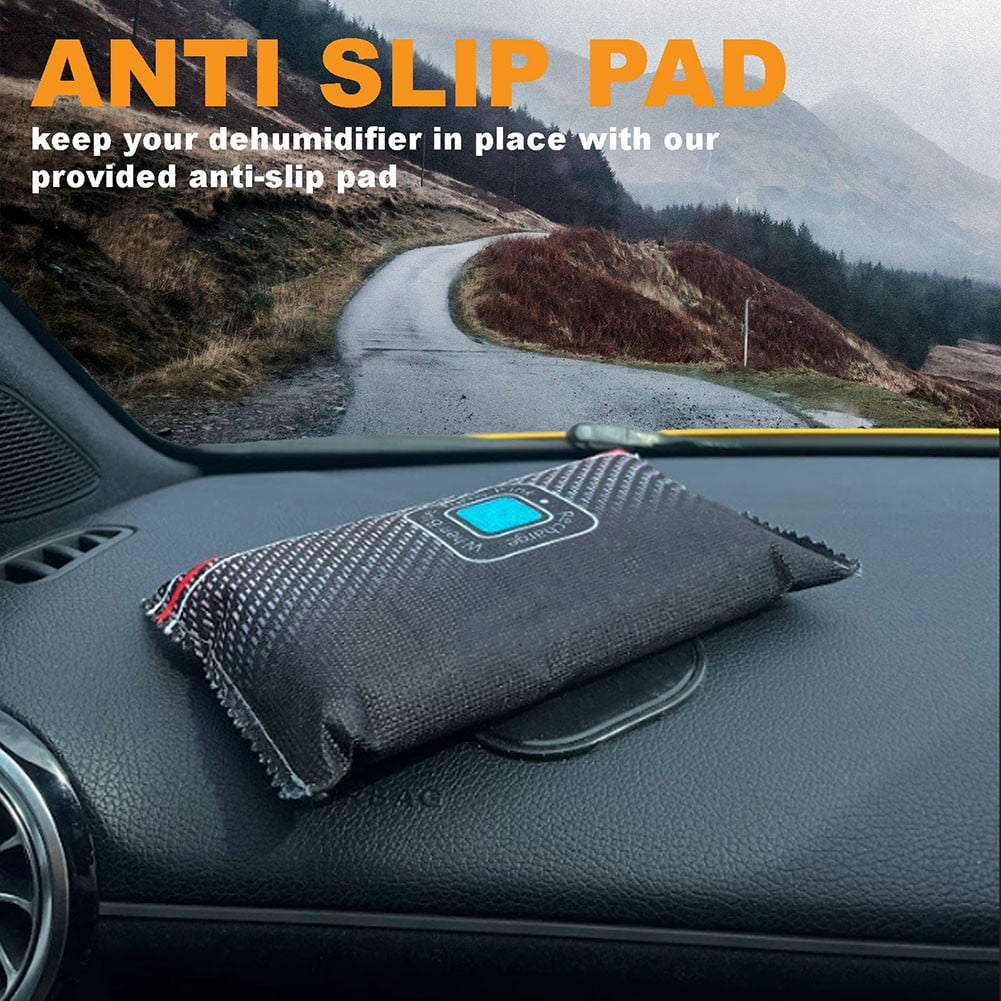 Reusable Car Dehumidifier Clear Windscreen Moisture Damp Absorber Gel Bags