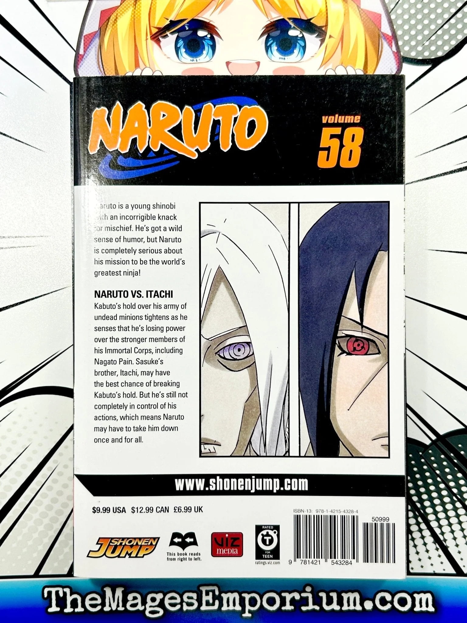Naruto: Naruto, Vol. 58 (Series #58) (Paperback) - Walmart.com