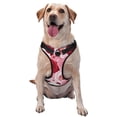 thumbnail image 1 of Sikiie Rose Pattern Pet Traction Vest, No-pull Adjustable Buckle Reflective Dog Harness, Suitable for Small, Medium and Large Dogs-Medium, 1 of 6