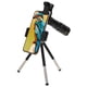 thumbnail image 2 of Telescopio negro, telescopio portátil de aumento 22X para teléfono inteligente LHCER Descripción de la referencia, 2 of 8