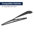 thumbnail image 3 of Unique Bargains Rear Windshield Wiper Blade Arm Set Black 310mm 12 Inch for Toyota RAV4 2010-2013, 3 of 3