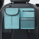 thumbnail image 4 of Fiudx Bolsa de Almacenamiento para El Respaldo Del Asiento Del Coche, Organizador Colgante Multifunción, Cuero Resistente, Diseño Espacioso de Cuatro Capas, Organizador Interior, Ganchos Duraderos, C, 4 of 6