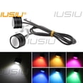 thumbnail image 1 of IUSIU Eagle eyes Espejo Estroboscópica Luz De Señal De Giro Marcha Diurna Atrás Lámpara De Matrícula Motocicleta Scooter Accesorios Bombilla Ojo Águila Luces Led Coche 3SMD DRL, 1 of 3