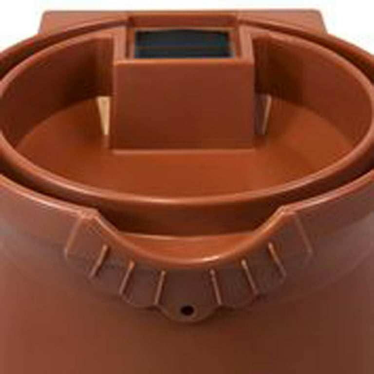 Good Ideas Rain Wizard 50 Gallon Plastic Rain Barrel Urn