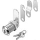 thumbnail image 1 of Mailbox Security Lock With, Furniture Lock, 2 Keys For Drawer, Cabinet Cam Lock, Comes With 4 Different Lock Plates, 1 of 3