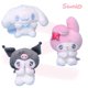 thumbnail image 2 of Muñecos de peluche de My Melody para niños, bonitos muñecos de peluche de 15cm con diseño de dibujos animados, Cinnamoroll Kuromi Crying Face, Kawaii Anime, colgante para regalo de cumpleaños Fivean unisex, 2 of 2