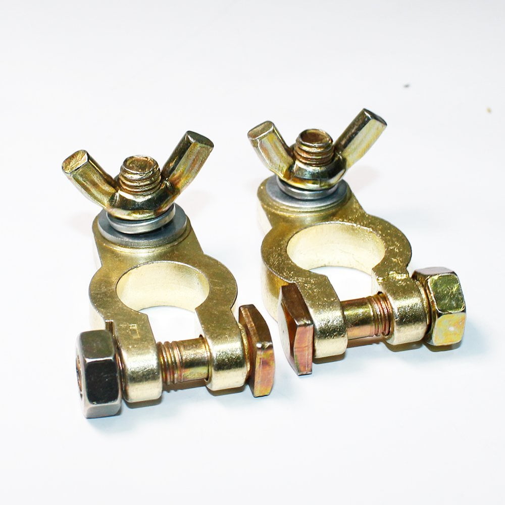 Wing Nut Style Battery Terminal Set