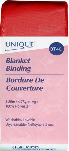 Couverture de reliure UNIQUE, blanche, 52 mm x 4,35 m, polyester satiné 52 mm x 4,35 m