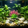 thumbnail image 5 of Aquarium Coral Reef Decor Plastic Artificial Coral Ornament for Fish Tank Freshwater Saltwater Aquascape Hideout 5.9 in, 5 of 6