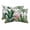Pink, Green, Beige, variant on Tropical Palm Trees Outdoor Pillows for Chaise Lounge Chair Waterproof Lumbar Pillows with Insert&Adjustable Strap Beach Headrest Pillow Green Botanical Summer Flowers Plaid Pool Pillow 11"x16"