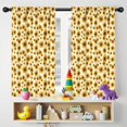 thumbnail image 5 of Blackout Kids Curtains,Beige Sunflower Pattern Childrens Insulated Curtains Set Of 2,Bedroom Essentials,Toddler Room Decor 42"x54", 5 of 5