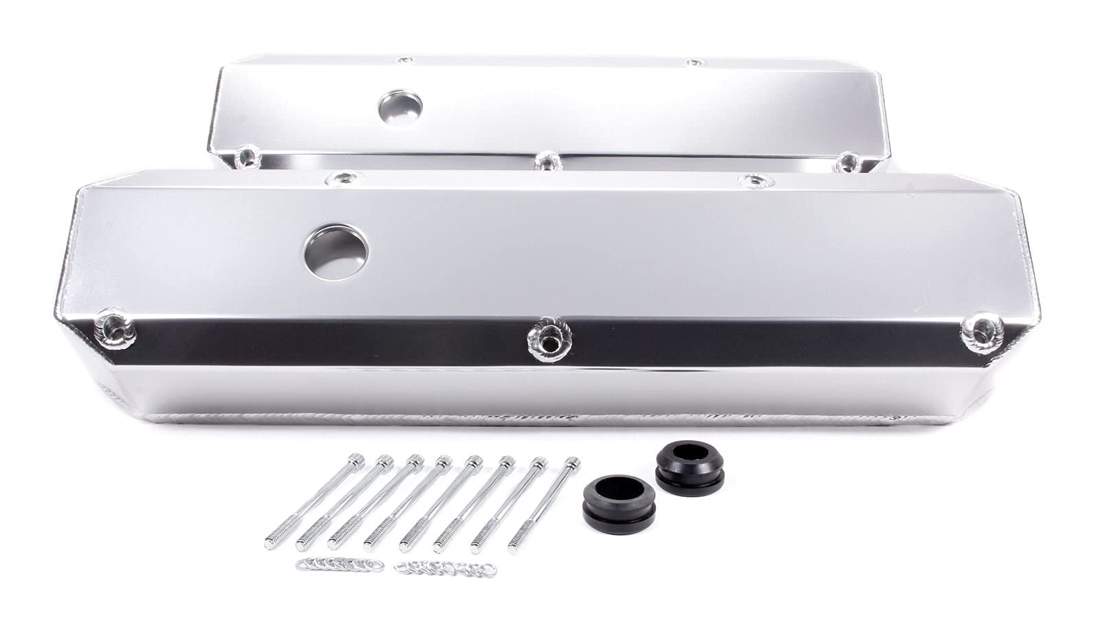 Racing Power Company R6246 Fabricated Anodized Aluminum Valve Cover for Small Block Chrysler