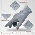 thumbnail image 3 of Guantes térmicos Vevor para mujer Guantes de invierno con pantalla táctil Guantes de punto con forro polar, 3 of 4