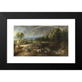 thumbnail image 2 of Peter Paul Rubens 14x10 Black Modern Framed Museum Art Print Titled - The Rainbow Landscape (C. 1636), 2 of 5
