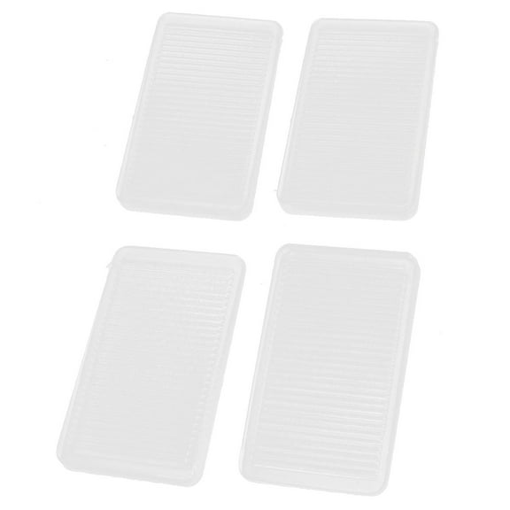 Unique Bargains Rubber Non Skid Slip Floor Surface Furniture Protective Pad Cushion 4 Pcs