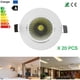 thumbnail image 1 of Mini 5W Led Cob Luz De Techo Foco Empotrable Regulable Downlight Blanco Cálido Ac 200-245V matsuzay HA025379-00, 1 of 7