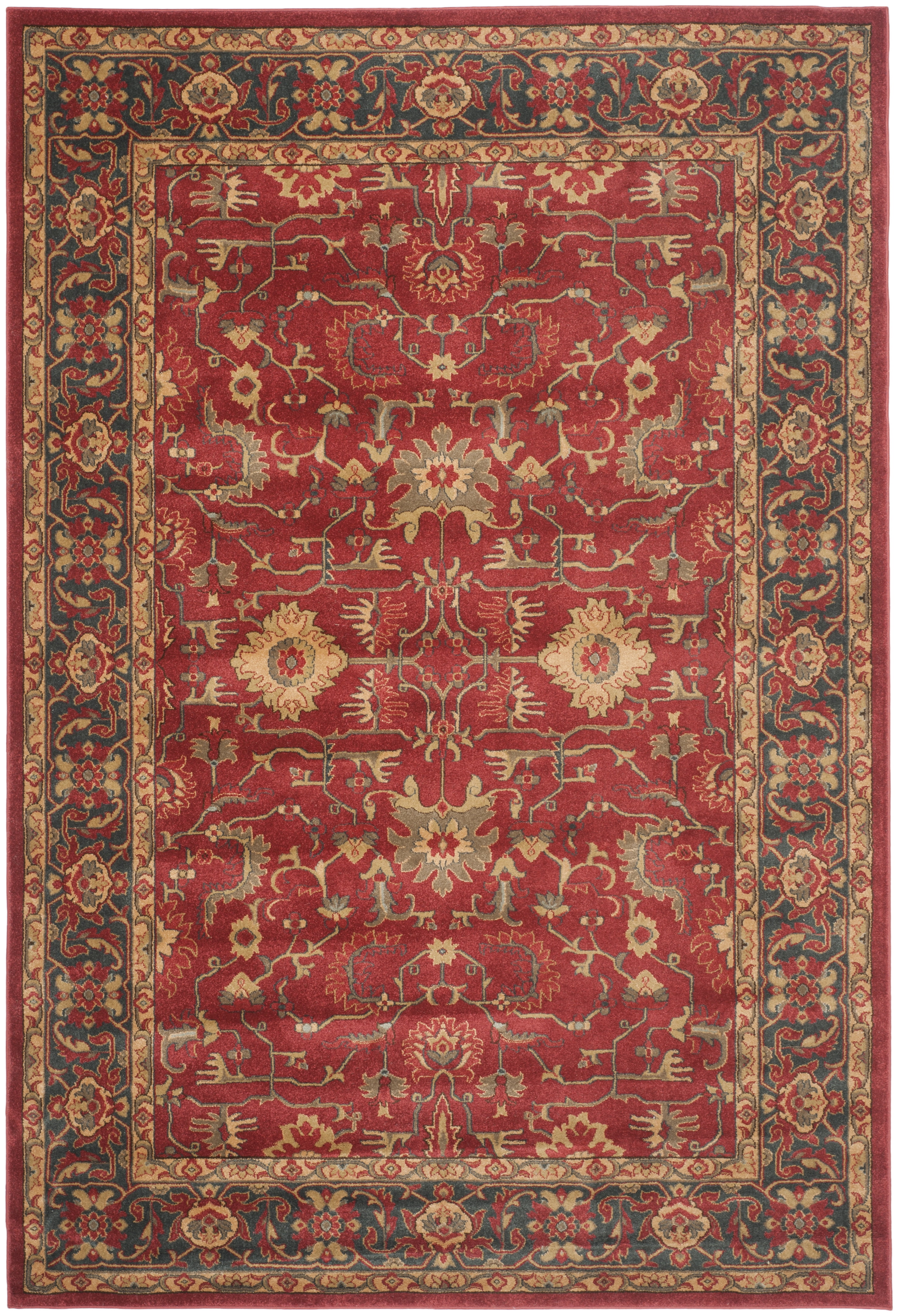 Safavieh Mahal Bentley Oriental Area Rug, Red/Navy, 6' x 8'