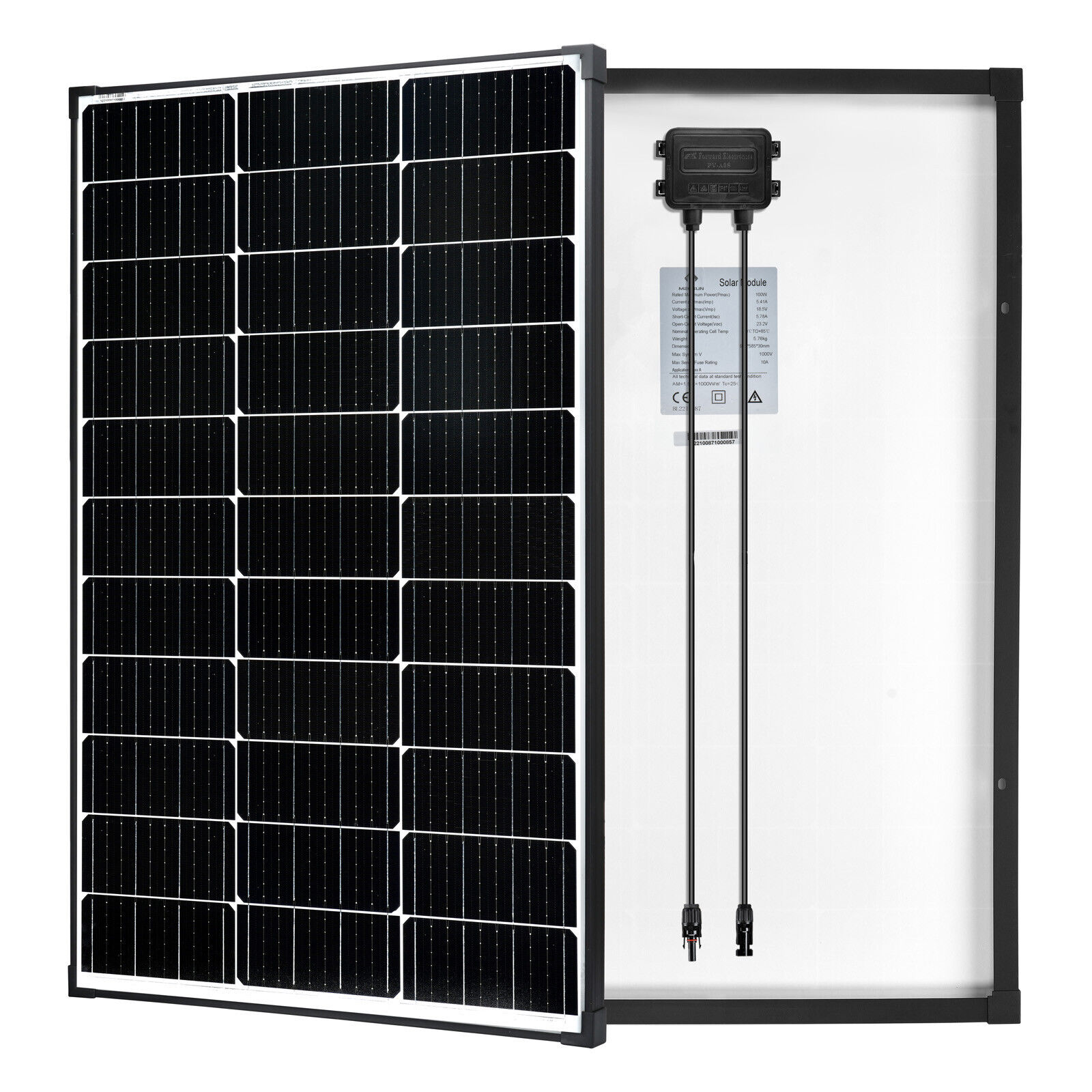 240W Watt 12V Monocrystalline Solar Panel (120W*2PCS) For RV Caravan Boat Camper
