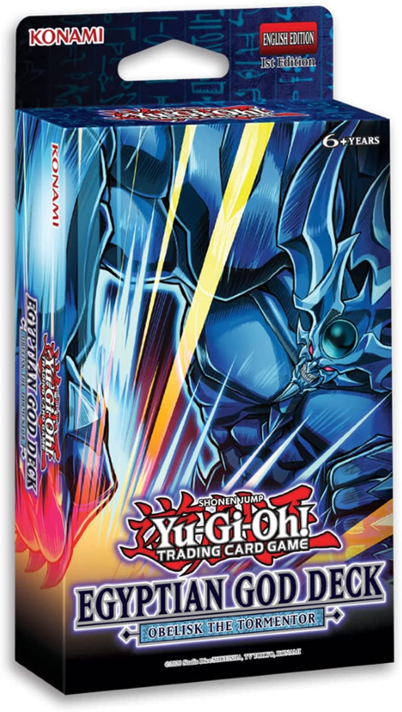 Limited Edition Metal God Card of Obelisk the Tormentor Factory Sealed Yu-Gi-Oh 