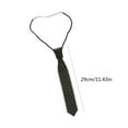 thumbnail image 3 of Pearl Neckties Handmade Neck Tie for Uniform Beaded Necktie Suit Simple Eye Catching Student Girl Elegant Dinners Tie, 3 of 9