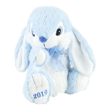 Way to Celebrate Blue Hopster Bunny 2019 Plush