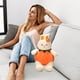 thumbnail image 4 of Decoraciones de Halloween, adornos de Halloween, regalos de Halloween, muñeco de calabaza de cerdo, muñeco de tela, regalo de cumpleaños para niña, muñeca de 10.62 pulgadas de alto., 4 of 7