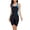 Blue, variant on Sociala Women's Athletic Swimsuit Hollow-out Boyleg Sport Swimwear