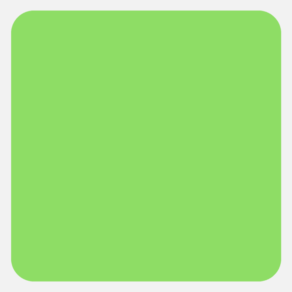JAM Paper Standard Label Rolls, Square, 2 3/4 x 2 3/4, Neon Green, 125 Labels/Roll