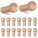 thumbnail image 1 of 25 ganchos de madera para colgar en la pared, ganchos decorativos para abrigos, toallas y ropa., 1 of 7