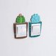 thumbnail image 5 of Pegatinas para interruptor de luz de cactus, interruptor de luz de pared fluorescente 3D Sti, 5 of 5