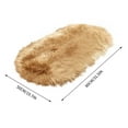 thumbnail image 3 of Up to 65 off!Yyuenw Oval Ultra Soft Fluffy Rug for Bedroom 20 X 31.5 Inches Cute Area Rug for Girls and Kids Baby Room Home Decor, Indoor Carpet for Nursery Dorm Living Room, 3 of 5