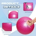 thumbnail image 3 of BESTSKY Exercise Ball,21.65in Excersing Ball,Anti-Slip Yoga Ball For Pregnancy,Pink, 3 of 7