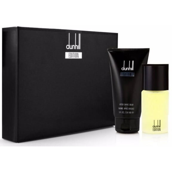 Dunhill Edition 2 Pc. Gift Set ( Eau De Toilette Spray 3.4 Oz & Aftershave Balm 5.0 Oz) for Men by Alfred Dunhill