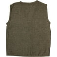 thumbnail image 2 of Making Believe Boys Peasant Costume Vest - Brown Tweed - Small 4-6 | Pilgrim Outfit, Renaissance Vest, Victorian, Pioneer, Farmer Costume, 19th, and 20th Century Clothing, Newsie, 2 of 4