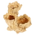 thumbnail image 2 of Resin Simulation Tree Root Flower Pot Desktop Plant Container Bonsai Pot Home Living Room Ornament (Yellow), 2 of 7