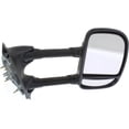 thumbnail image 6 of Kool Vue Towing Mirror Compatible With 1999-2007 Ford F-250 Super Duty F-350 Right Passenger Side w/ Blind Spot Corner Glass Textured Black, 6 of 7