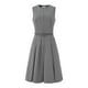 thumbnail image 2 of Vestido sin mangas Hobemty para Mujer Gris S, 2 of 6