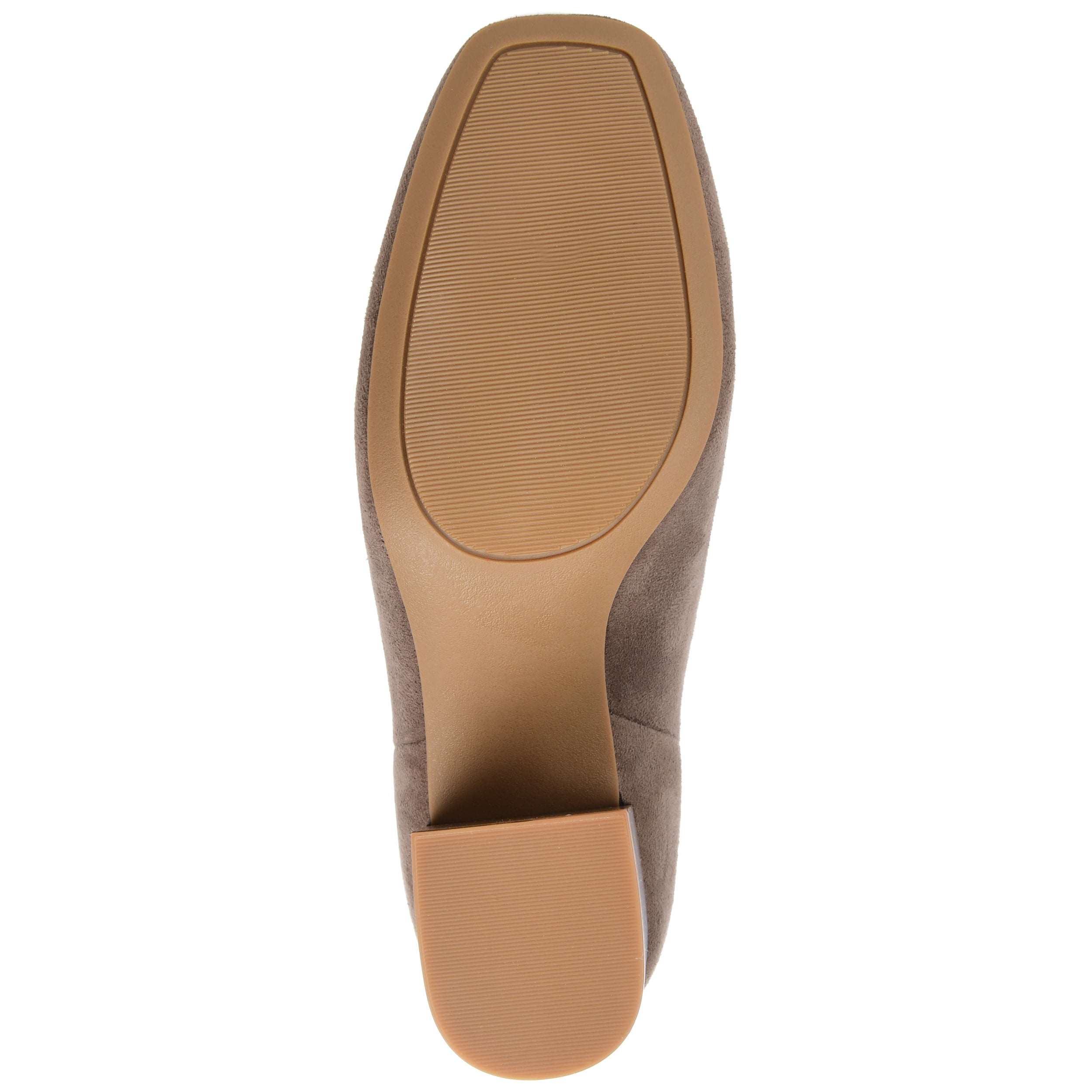 Journee Womens Audrina Back Heel Zip Stacked Heel Booties