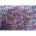 thumbnail image 4 of oneOone Cotton Silk Medium Blue Fabric Watercolor Floral Fabric For Sewing Printed Craft Fabric By The Yard 42 Inch Wide, 4 of 4