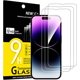 thumbnail image 1 of NEW'C [Paquete de 3 protectores de pantalla de vidrio templado diseñados para iPhone 14, 13, 13 Pro (6,1"), aptos para fundas, antiarañazos, sin burbujas, ultrarresistentes, 1 of 4