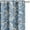Dusty Blue, variant on Vargottam Printed Blackout Curtains - Gray Design, Set of 2 Panels, 42 x 72 Inches - Room Darkening, Thermal Insulated Window/Door Drapes with Grommets