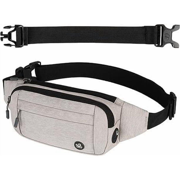 Riñonera para mujer y hombre con 4 bolsillos, estilo bandolera