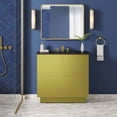 thumbnail image 3 of Modway Quantum 36" Bathroom Vanity in Black Gold, 3 of 11