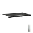 thumbnail image 4 of ALEKO 20 x 10 ft Black Motorized Retractable Patio Awning, 4 of 7