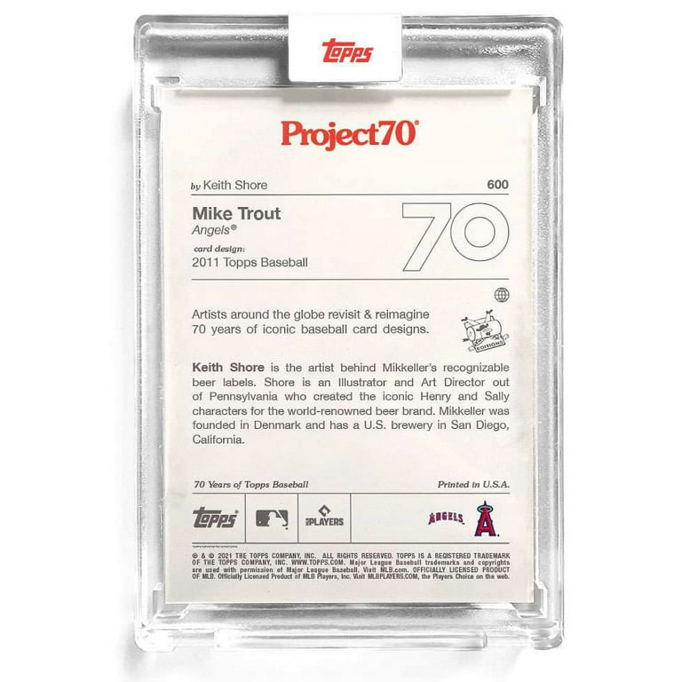 Collectible MLB Project70 Baseball 2011 Mike Trout Trading Collectible MLB Project70 Baseball 2011 Mike Trout Trading