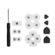thumbnail image 4 of 1 juego de almohadillas de silicona conductoras con destornillador, compatibles con el controlador PS4., 4 of 14